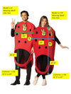 Garden Clog Beach Shoe 2 Pack Couple Halloween Costume, Adult One Size