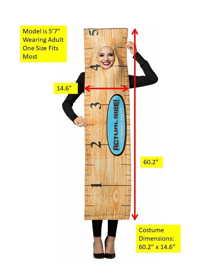 Ruler Costume, Adult One Size