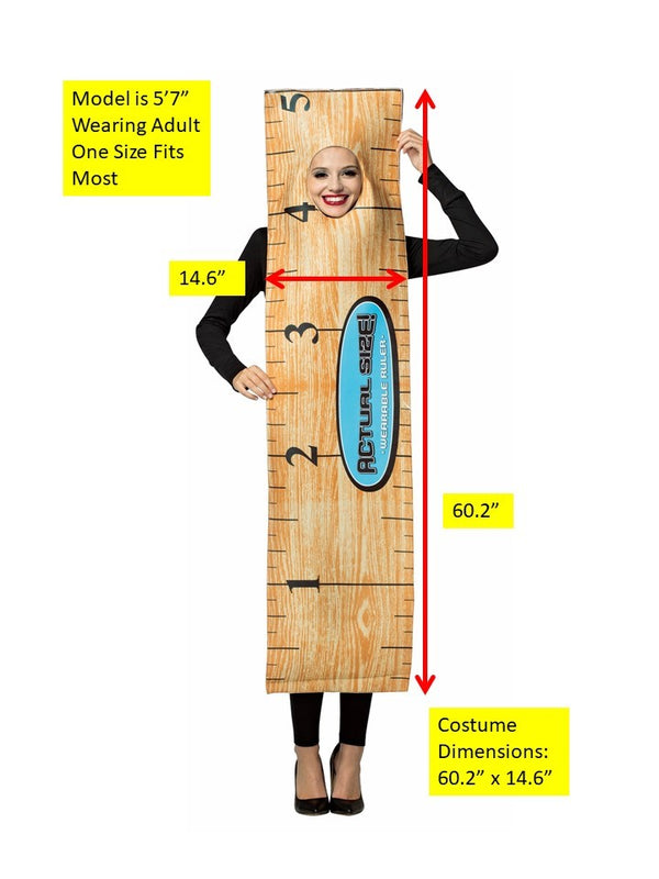 Ruler Costume, Adult One Size