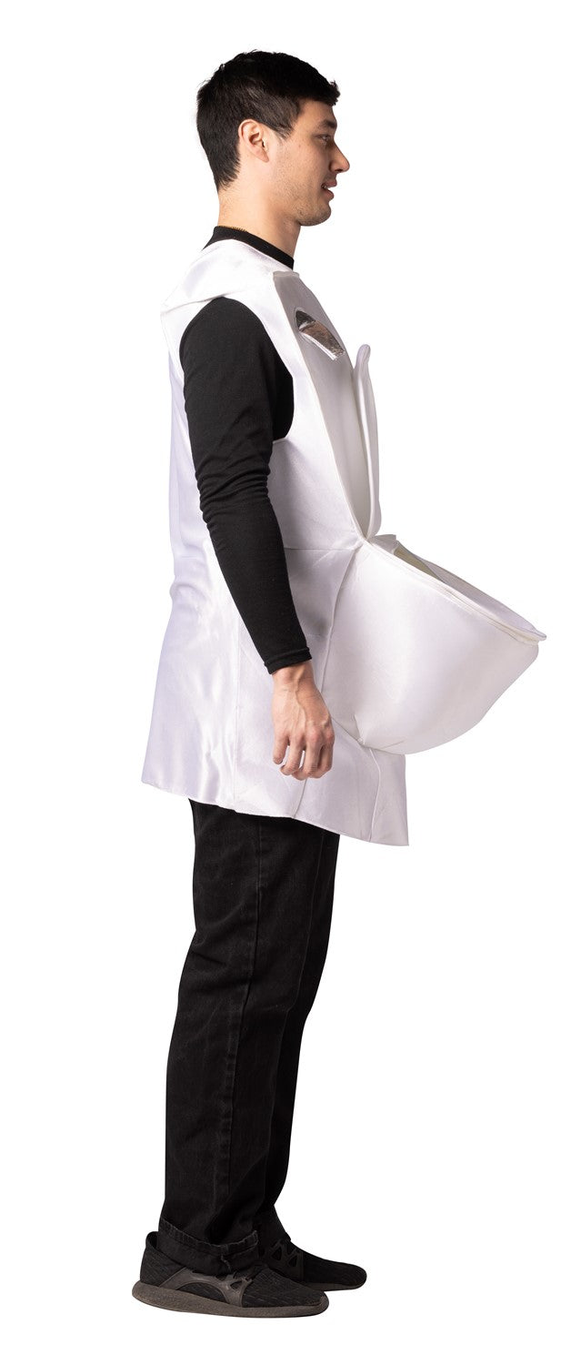 Brain & Toilet Couple Halloween Costume, Adult One Size