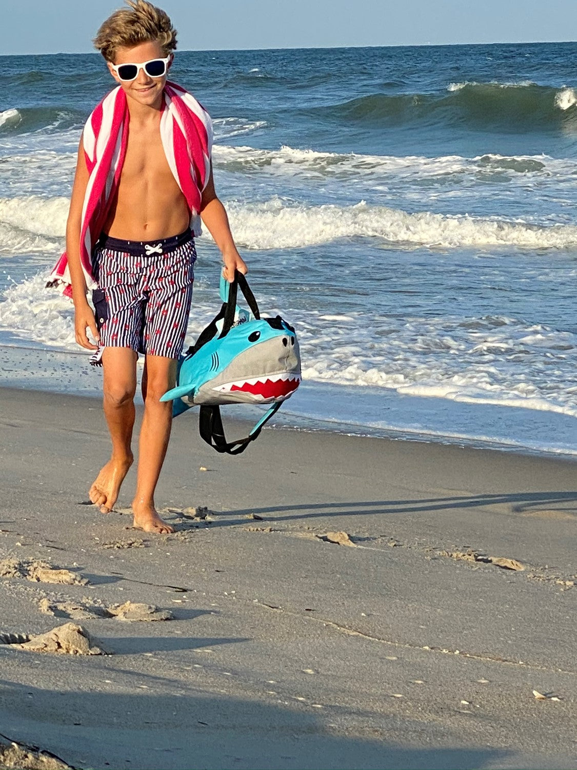 Funduffles Shark Duffle Tote Bag