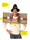 Pilgrim Stockade Halloween Costume, Adult One Size