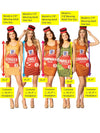 5 Pack McCormick Ginger, Chili, Pumpkin Spice, Parsley & Cinnamon Spice Dresses