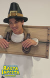 Pilgrim Stockade Halloween Costume, Adult One Size